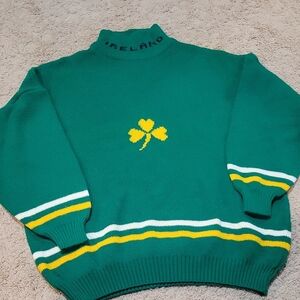 Vintage Ireland Shamrock Sweater
